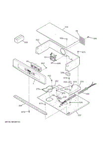 Control Panel parts for Ge Wall Oven JTP20BF4BB from AppliancePartsPros.com