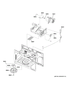 Interior Parts 2 parts for Ge Microwave JVM3160RF9SS from AppliancePartsPros.com