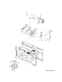 Interior Parts 2 parts for Ge Microwave JVM3162RJ6SS from AppliancePartsPros.com