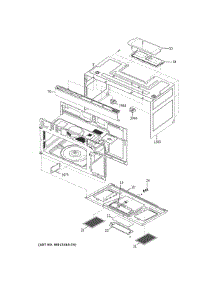 Oven Cavity Parts parts for Ge Microwave JVM3162RJ6SS from AppliancePartsPros.com