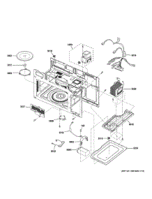 Interior Parts 1 parts for Ge Microwave JVM6175BL7TS from AppliancePartsPros.com
