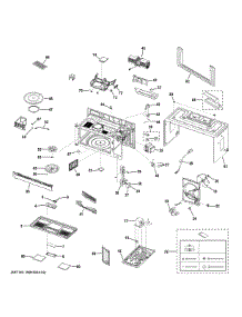 Oven Cavity Parts parts for Ge Microwave JVM7195FL2DS from AppliancePartsPros.com