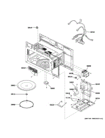 Interior Parts (1) parts for Ge Microwave JVM7195RW1SS from AppliancePartsPros.com