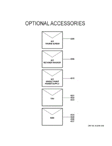 Optional Accessories parts for Ge Air Conditioner NAM30P1TA5D01 from AppliancePartsPros.com