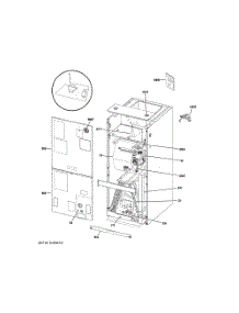 Room Air Conditioner 2 parts for Ge Air Conditioner NAM42E1TA452 from AppliancePartsPros.com