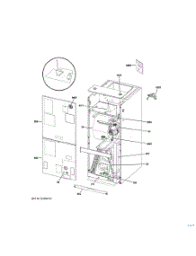 Room Air Conditioner 2 parts for Ge Air Conditioner NAM48E1TA452 from AppliancePartsPros.com