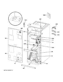 Room Air Conditioner parts for Ge Air Conditioner NAM48V1TA451 from AppliancePartsPros.com