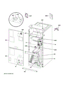 Room Air Conditioner parts for Ge Air Conditioner NAM60E1TA5S71 from AppliancePartsPros.com