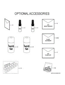 Optional Accessories parts for Ge Furnace NF80D045S3AR0 from AppliancePartsPros.com
