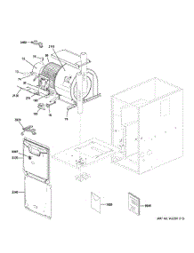 Cabinet (1) parts for Ge Furnace NF80L110S5C52 from AppliancePartsPros.com