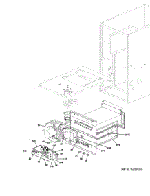 Cabinet 2 parts for Ge Furnace NF80X040S3AR0 from AppliancePartsPros.com