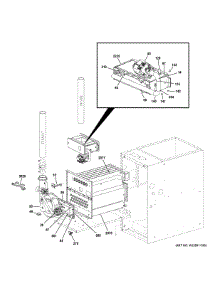 Cabinet 2 parts for Ge Furnace NF80X080S4BR0 from AppliancePartsPros.com