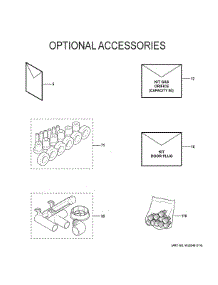 Optional Accessories parts for Ge Furnace NF95X080S4CR0 from AppliancePartsPros.com