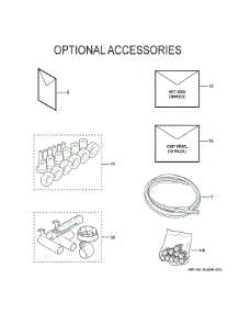 Optional Accessories parts for Ge Furnace NF96U045S3B58 from AppliancePartsPros.com