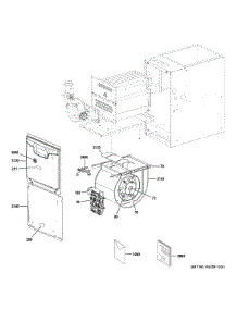 Cabinet (1) parts for Ge Furnace NF96U045V3B01 from AppliancePartsPros.com