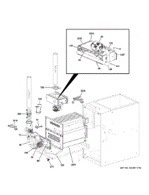 Cabinet (2) parts for Ge Furnace NF96U045V3B01 from AppliancePartsPros.com