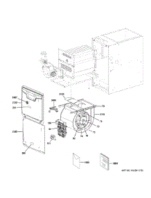Cabinet (1) parts for Ge Furnace NF96U090V5C03 from AppliancePartsPros.com