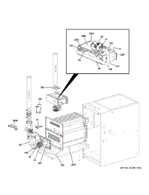Cabinet 2 parts for Ge Furnace NF98U070M3B01 from AppliancePartsPros.com