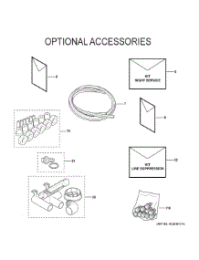 Optional Accessories parts for Ge Furnace NF98U070M3B01 from AppliancePartsPros.com