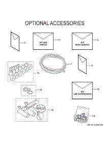 Optional Accessories parts for Ge Furnace NF98U070M3B02 from AppliancePartsPros.com