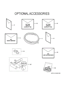 Optional Accessories parts for Ge Furnace NF98U090M5C02 from AppliancePartsPros.com