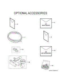 Optional Accessories parts for Ge Furnace NF98U135M5D01 from AppliancePartsPros.com
