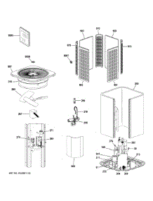 Room Air Conditioner parts for Ge Air Conditioner NS16H30SA500A from AppliancePartsPros.com