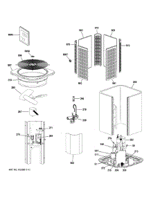 Room Air Conditioner parts for Ge Air Conditioner NS16H48SA500A from AppliancePartsPros.com
