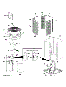 Room Air Conditioner parts for Ge Air Conditioner NS18A60TA451A from AppliancePartsPros.com