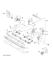 Gas Burner Parts parts for Ge Range P2B940SEJ8SS from AppliancePartsPros.com