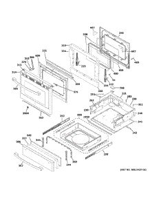Door Drawer Parts parts for Ge Range P2B940SEJ8SS from AppliancePartsPros.com