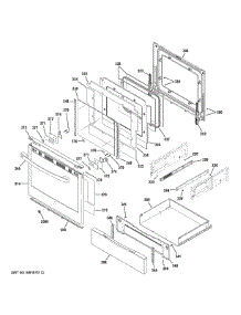 Door Drawer Parts parts for Ge Range PB900YV2FS from AppliancePartsPros.com