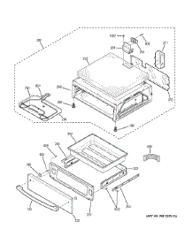 Warming Drawer parts for Ge Range PB930SF2SS from AppliancePartsPros.com