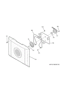 Convection Fan parts for Ge Range PB935BP1TS from AppliancePartsPros.com