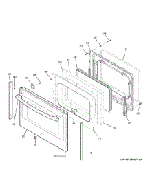 Lower Door parts for Ge Range PB960SJ8SS from AppliancePartsPros.com