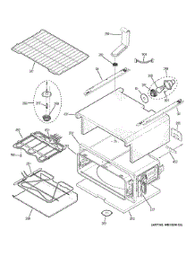 Upper Oven parts for Ge Range PCB950SF2SS from AppliancePartsPros.com
