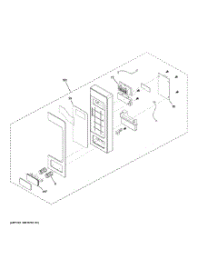 Control Parts parts for Ge Microwave PCHK11S1W1WW from AppliancePartsPros.com
