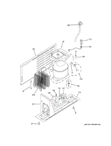 Machine Compartment parts for Ge Refrigerator PCR06WATESS from AppliancePartsPros.com