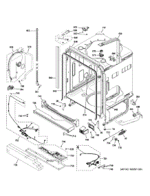 Body Parts (1) parts for Ge Dishwasher PDT785SBN5TS from AppliancePartsPros.com