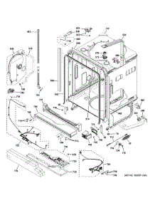 Body Parts (1) parts for Ge Dishwasher PDT785SYN6FS from AppliancePartsPros.com