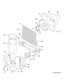 Sealed System parts for Ge Refrigerator PF80S10FPY01 from AppliancePartsPros.com