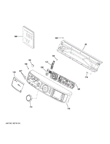 Controls & Backsplash parts for Ge Dryer PFD95ESPW0GN from AppliancePartsPros.com