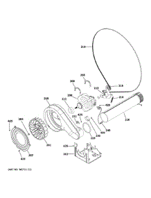 Blower & Motor parts for Ge Range PFD95GSPW0GN from AppliancePartsPros.com