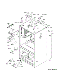 Case Parts parts for Ge Refrigerator PFE28PYNIFS from AppliancePartsPros.com