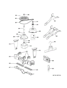 Motor & Hanger Mount parts for Ge Refrigerator PFH18HSPV0MC from AppliancePartsPros.com