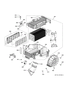 Heat Pump & Filter Assembly parts for Ge Washer PFQ83HSLW0WW from AppliancePartsPros.com