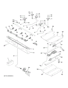 Gas Burner Parts parts for Ge Range PGB911BEJ2TS from AppliancePartsPros.com
