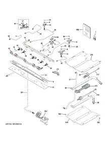 Gas Burner Parts parts for Ge Range PGB930SEJ6SS from AppliancePartsPros.com