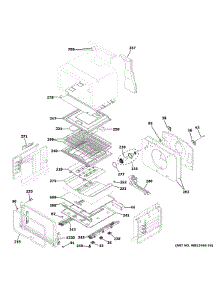 Lower Oven parts for Ge Range PGB960SEJ5SS from AppliancePartsPros.com