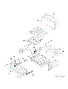 Upper Oven parts for Ge Range PGB965YP4FS from AppliancePartsPros.com
